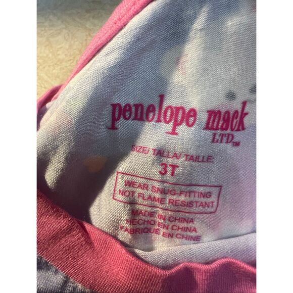 Girls Bundle Pjs Sets (3) Sz 3T Rampage-Disney-Penelope NWOT - Picture 3 of 5
